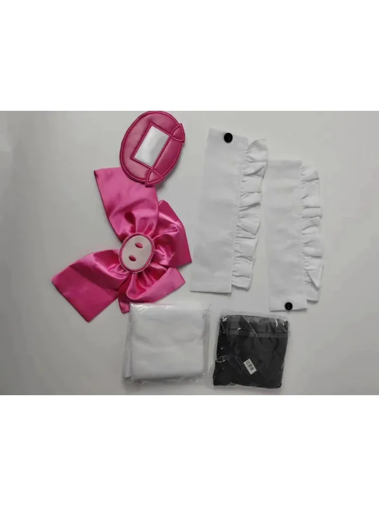 ss13Mannen Cosplay Dress Cute Full Set Akiba Maid War Anime Role Mannen Ranko Costume For Women/Girls In stock