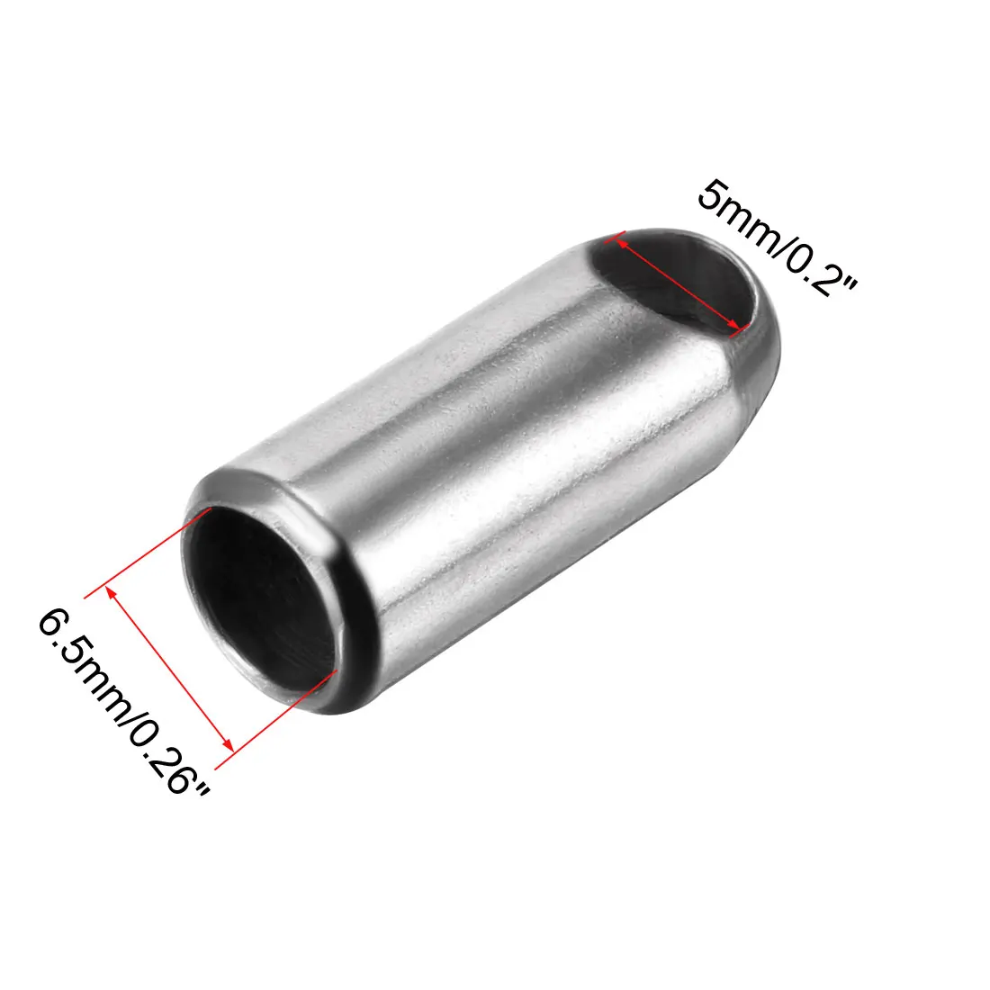 1/2/5pcs Fish Tape Replacement Leader Warhead for 3.5mm-6.5mm Flexible Fish Tape Wire Threader