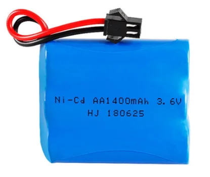 3.6V 4.8V 6V 7.2V 8.4V 9.6V 12V 1400mAh NiCD battery For RC Toys Cars Trucks Tank Guns Spare Parts AA Ni-CD Battery pack 1pcs