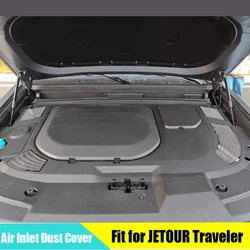 Car Guide Trough Machine Cover Air Conditioning Filter Protective Cover Inlet Dust Cover Fit for Chery JETOUR Traveler T2 2023