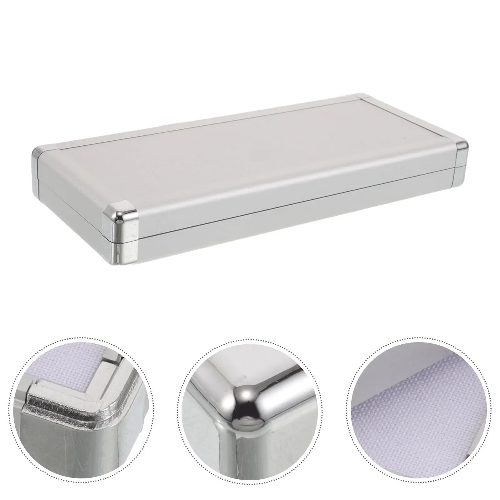 blank-diy-ink-pad-empty-stamp-pad-large-sponge-stable-absorption-aluminum-alloy-case-perfect-for-office-craft-scrapbooking