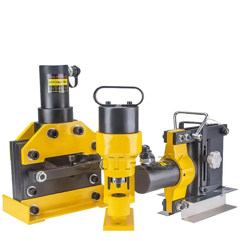 Three-in-one Copper Bar Processing Machine Combined Busbar Hydraulic Busbar Processing Tools Bronze Plate Bending Machine