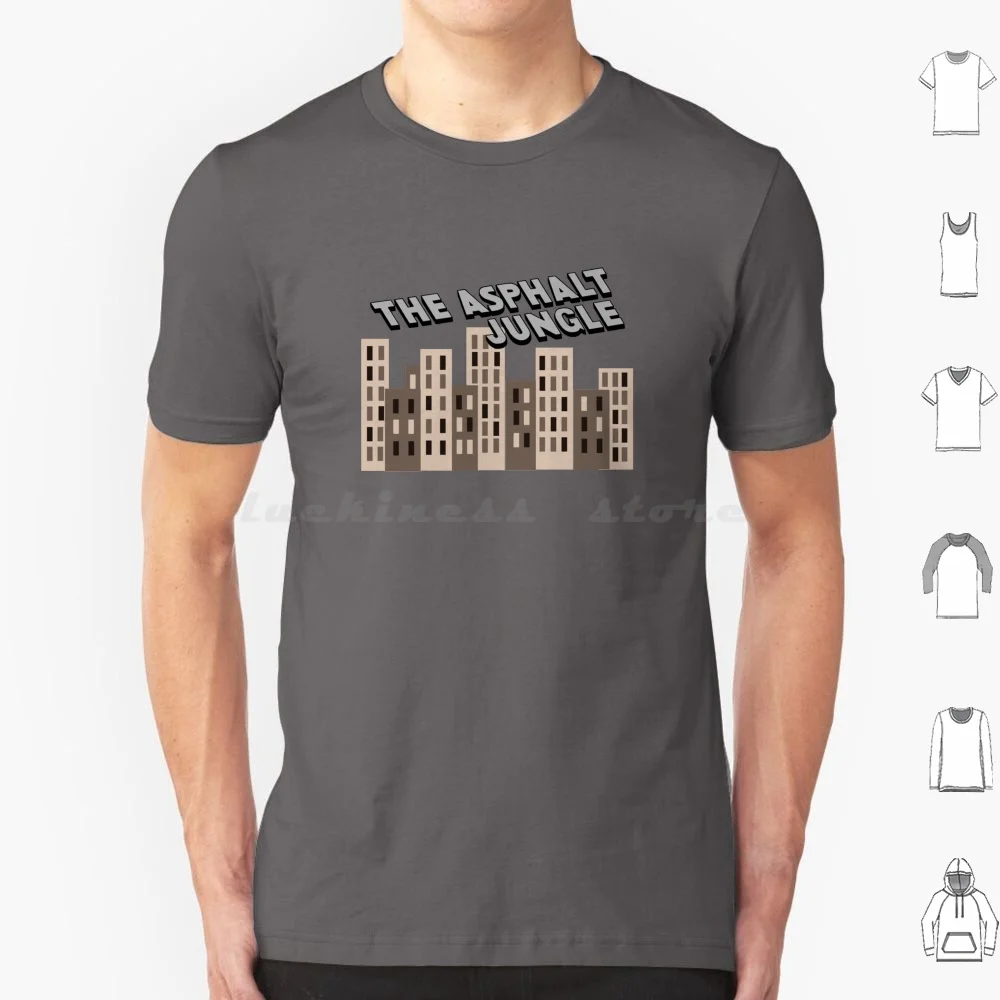 Camiseta de la jungla de asfalto, talla grande, 100% algodón, película de Bernat Natbern, la jungla de asfalto, John Huston Sterling Hayden Marilyn