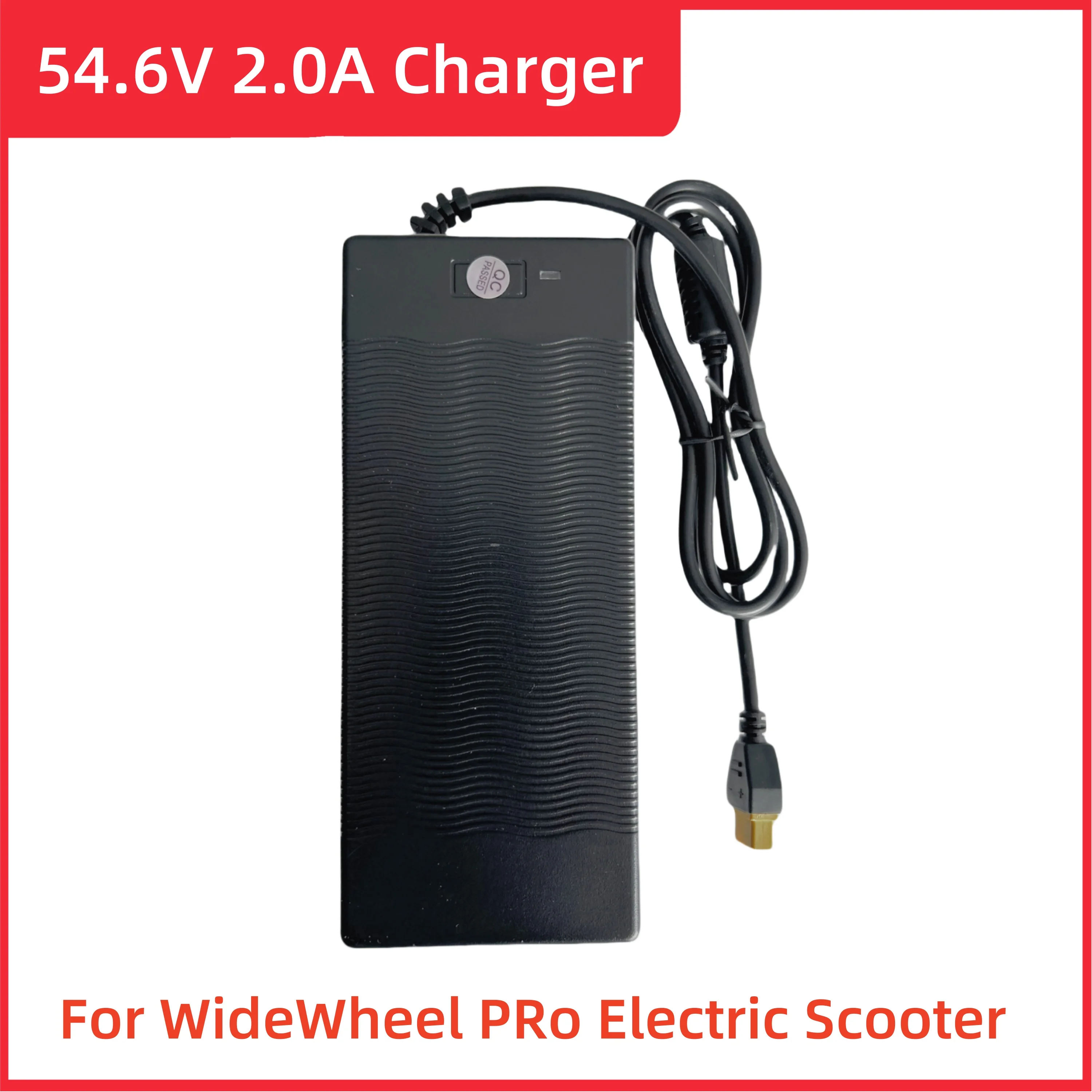 

54.6V 2.0Ah Charger For Mercane 2019 WideWheel 2020 Wide Wheel PRO Electric Scooter Charger 100-240V US/EU Plug Accessories
