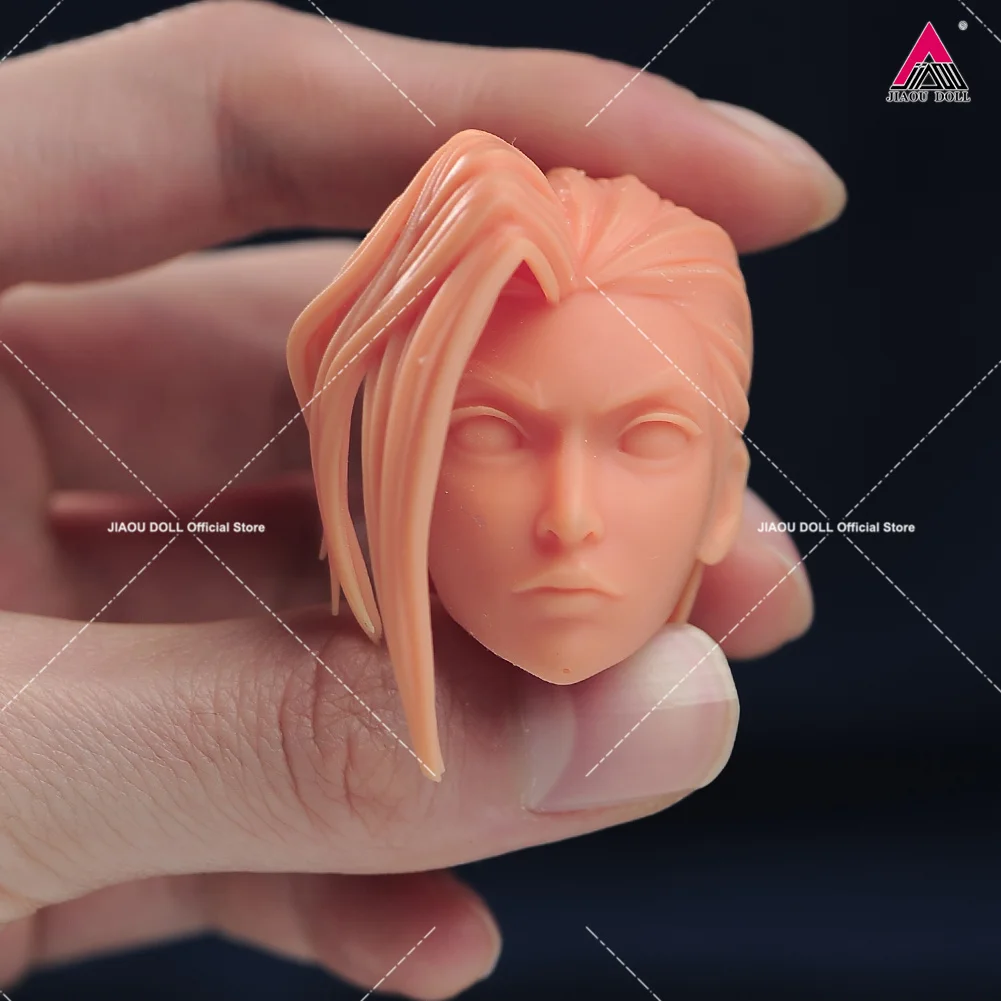 1/6 1/12 1/18 Scale Unpainted Head Sculpt Anime Game Movie Character DIY Carving Model Fit Soldier Action Figure Body for Fans