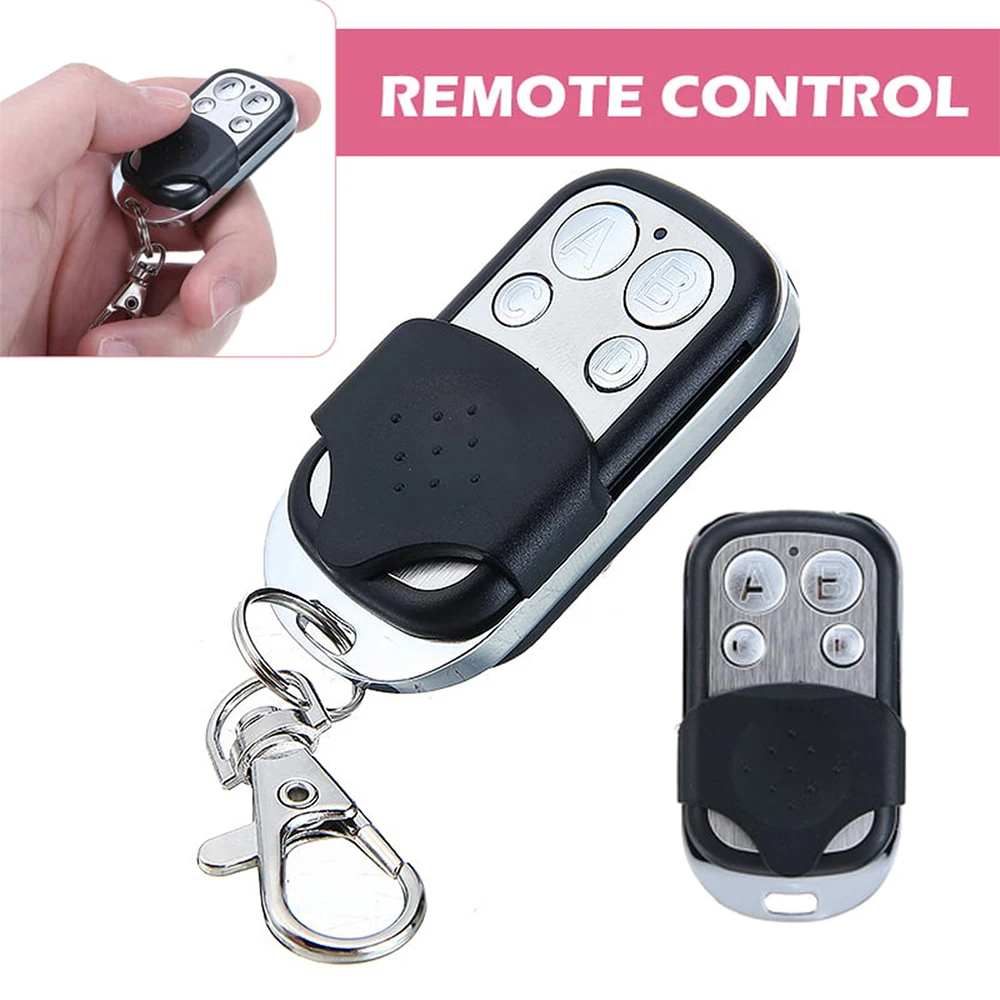 Universal 4 Buttons Garage Door Wireless Remote Control Electric Garage Door Copy Remote Control Key Gate Controller Duplicator