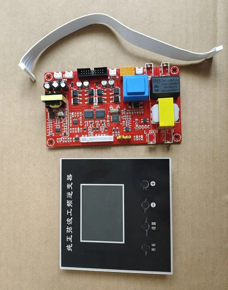 Pure Sine Wave Inverter Driver Board & LCD Display | Power PCB Module for Solar Inverter Accessories