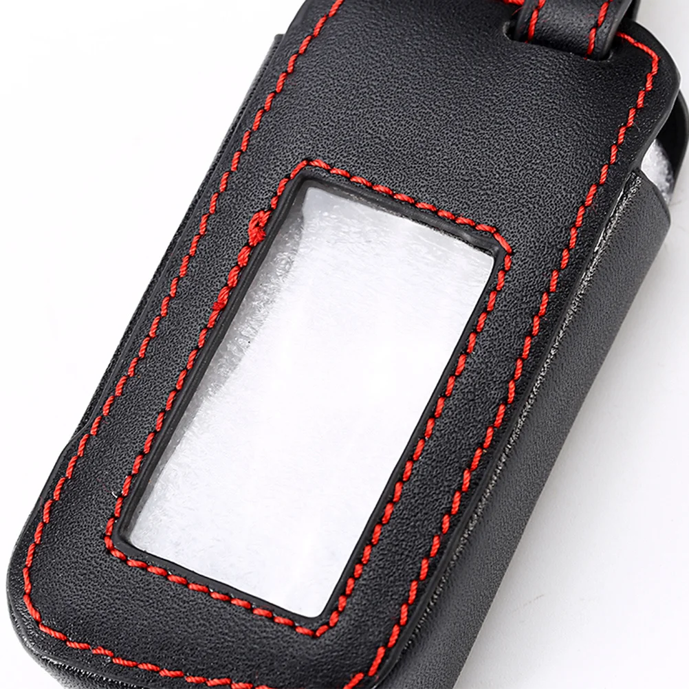 

Car Key Cover Case Holder for Brown Thread Durable Scratch Protection Car Key Case Holder Keychain Cover