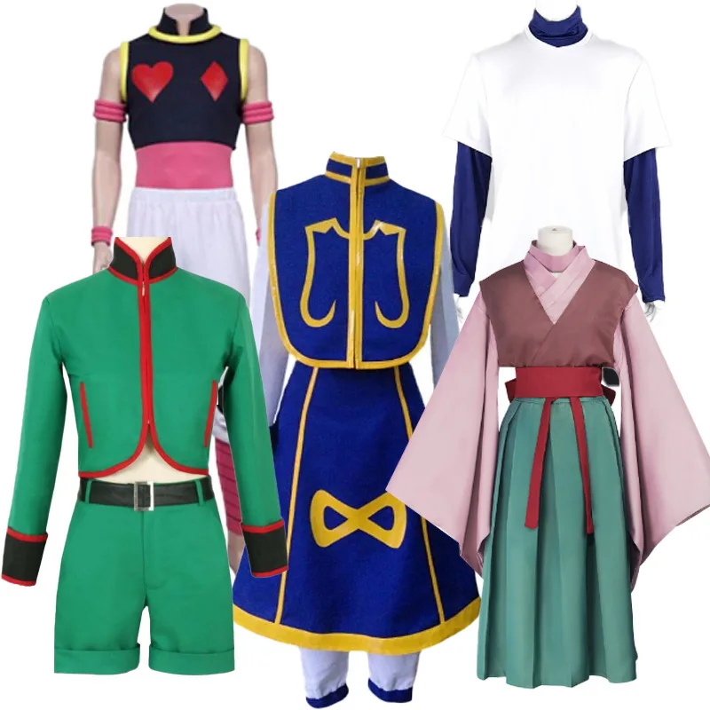 Costume de Cosplay HUNTERxHUNTER Gon Freecss Hisoka CURAPICA Aruka KILLUAZAOLDYEC, personnage du même Style