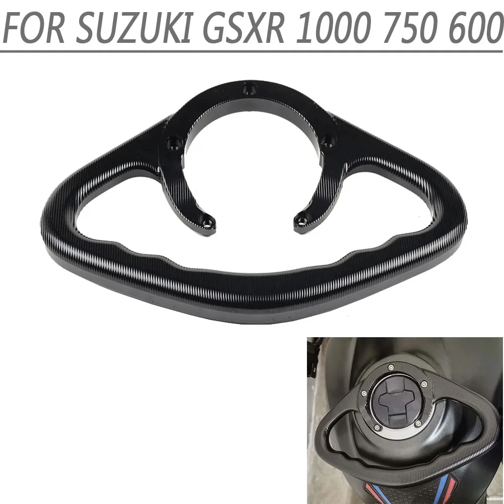 For Suzuki  GSXR GSX S  GSX R 1000 750 600 Motorcycle Passenger Handgrips Hand Grip Tank Grab Handle Bar  Handle Armrest