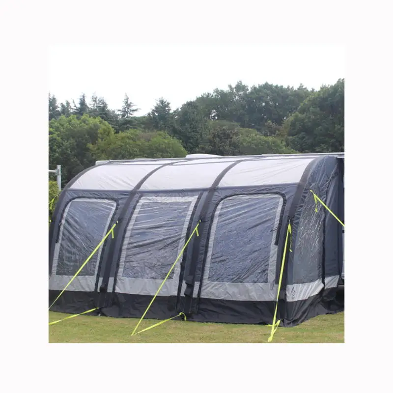 008 Four-Season Family  Camper Caravan Canopy Awning Tent-Tube Type 300D Oxford Cloth Waterproof One Bedroom Structure