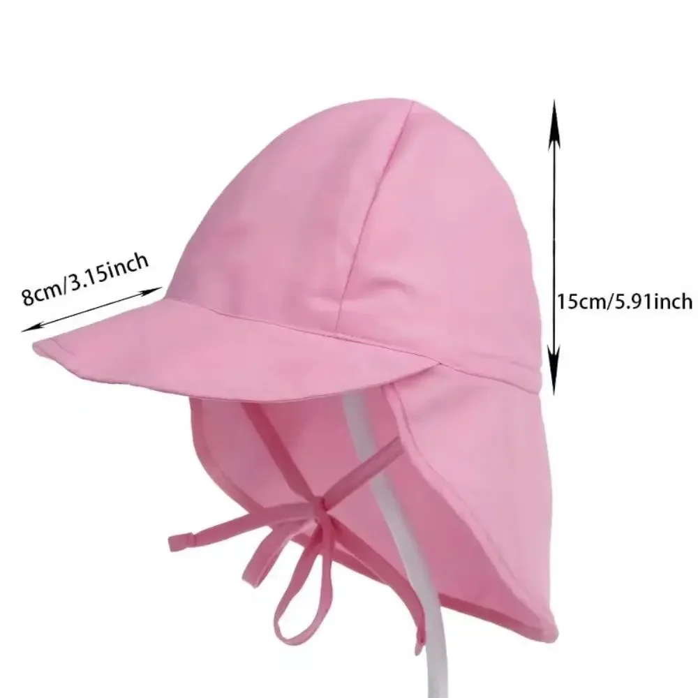 Outdoor Quick-drying Bucket Hats Wide Brim UV Protection Sun Caps Summer Adjustable Beach Hats Infant