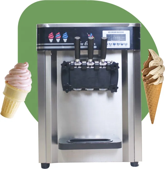 

Icecream Gelato Ice-cream Maker Kuwait Soft Serve Ice Cream Make Machine Price For Sale