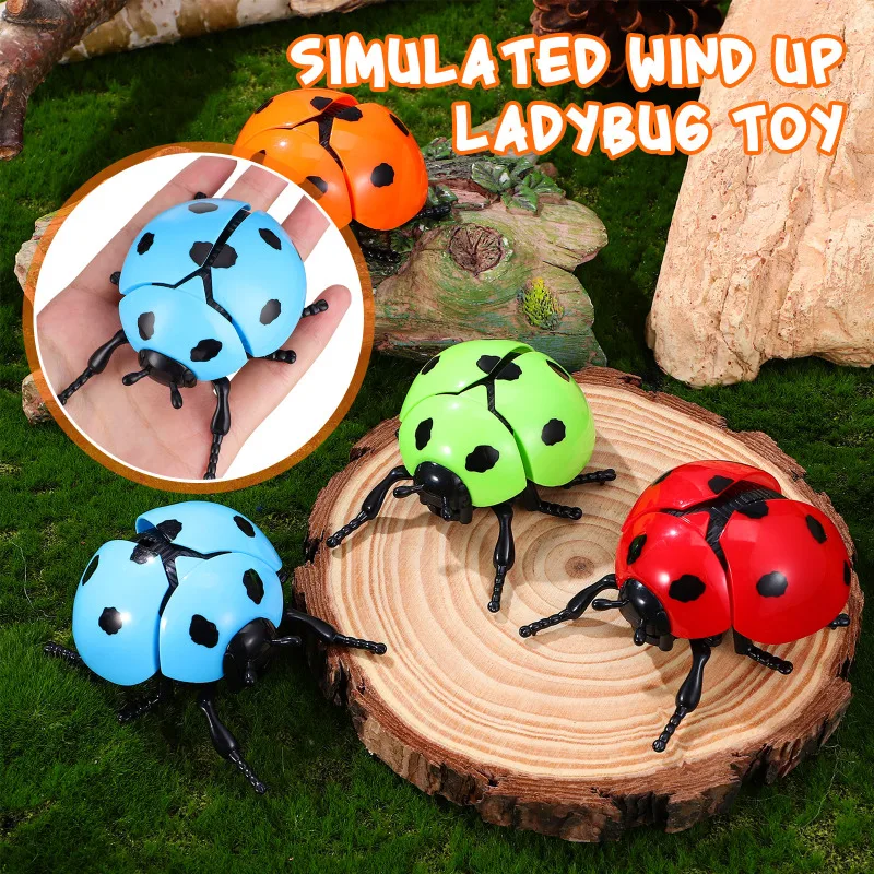 New Funny Clockwork Beetle Toys Simulation Reptile Clockwork Beetle Compulsive Spoof Creative Insects Decompression Toy Gifts