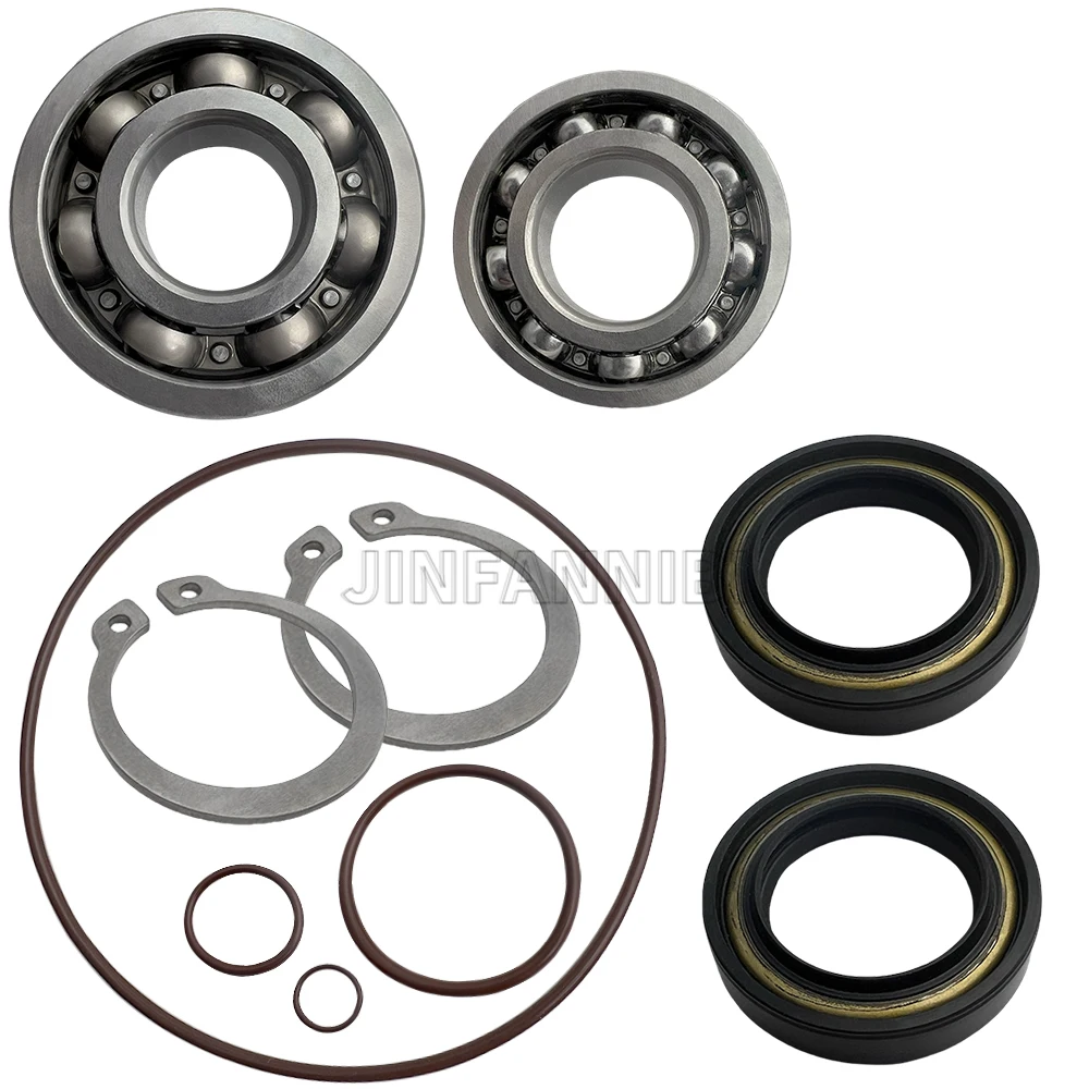 Jet Pump Rebuild Kit Bearing Seal & O-rings For Honda Aquatrax F12 F12X R12 R12X