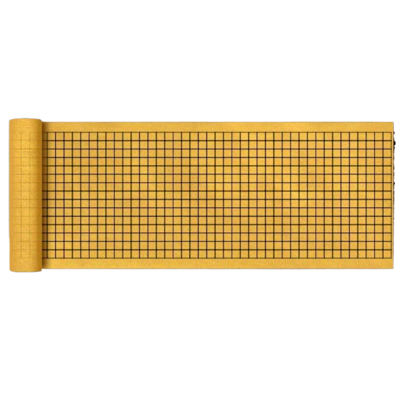 20/50M Mud Gold Mud Silver Vertical Grid Scroll Thickened Xuan Paper Sumi Art Small Script Brush Calligraphy Creation Work Sheet