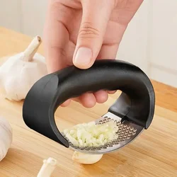 Trituradora de prensa de ajo de acero inoxidable, picadora Manual de ajo, herramienta para cortar ajo, herramientas trituradora de ajo, accesorios de cocina