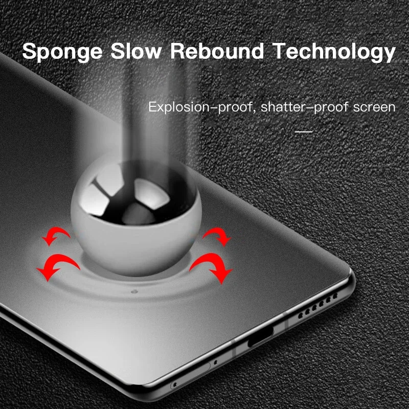 2-4PCS Matte Hydrogel Film for Samsung Galaxy A55 A54 No Fingerprint Screen Protector Not Tempered Glass