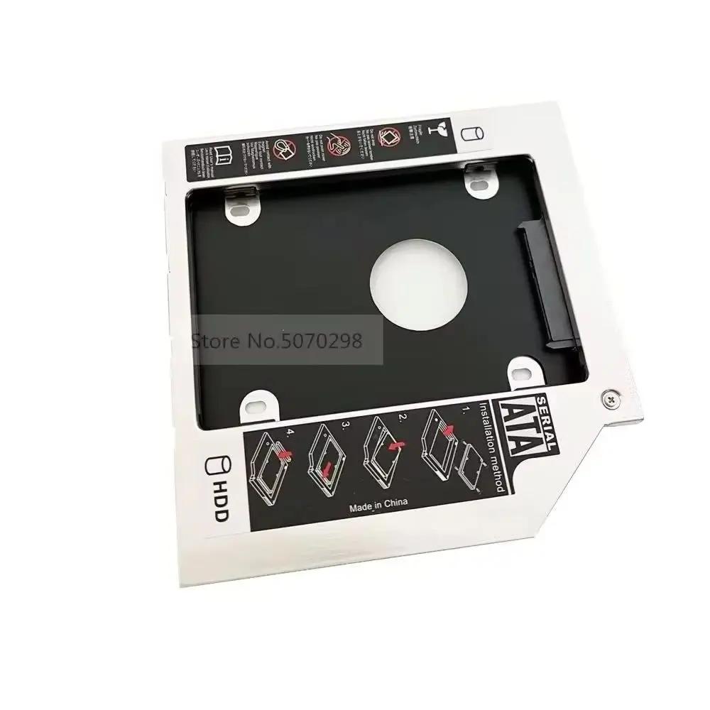9.5mm 2nd 2.5 SATA SSD HDD Hard Drive Optical bay Caddy Frame Tray Bracket for Toshiba Tecra R830 R840 R850 R930 R940 R950a