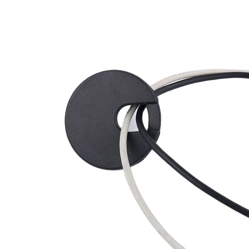 2 قطعة 35 مللي متر سلك حفرة يغطي جروميت الكمبيوتر مكتب كابل ثقب غطاء غطاء التوصيل خط الأثاث مرتبة تخزين حامل الأجهزة التوصيل