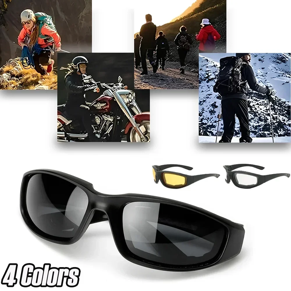 Riding Windproof Protective Goggles Unisex Generic Motorcycle Outdoor Anti-glare Dustproof Sunglasses Moto Equipments