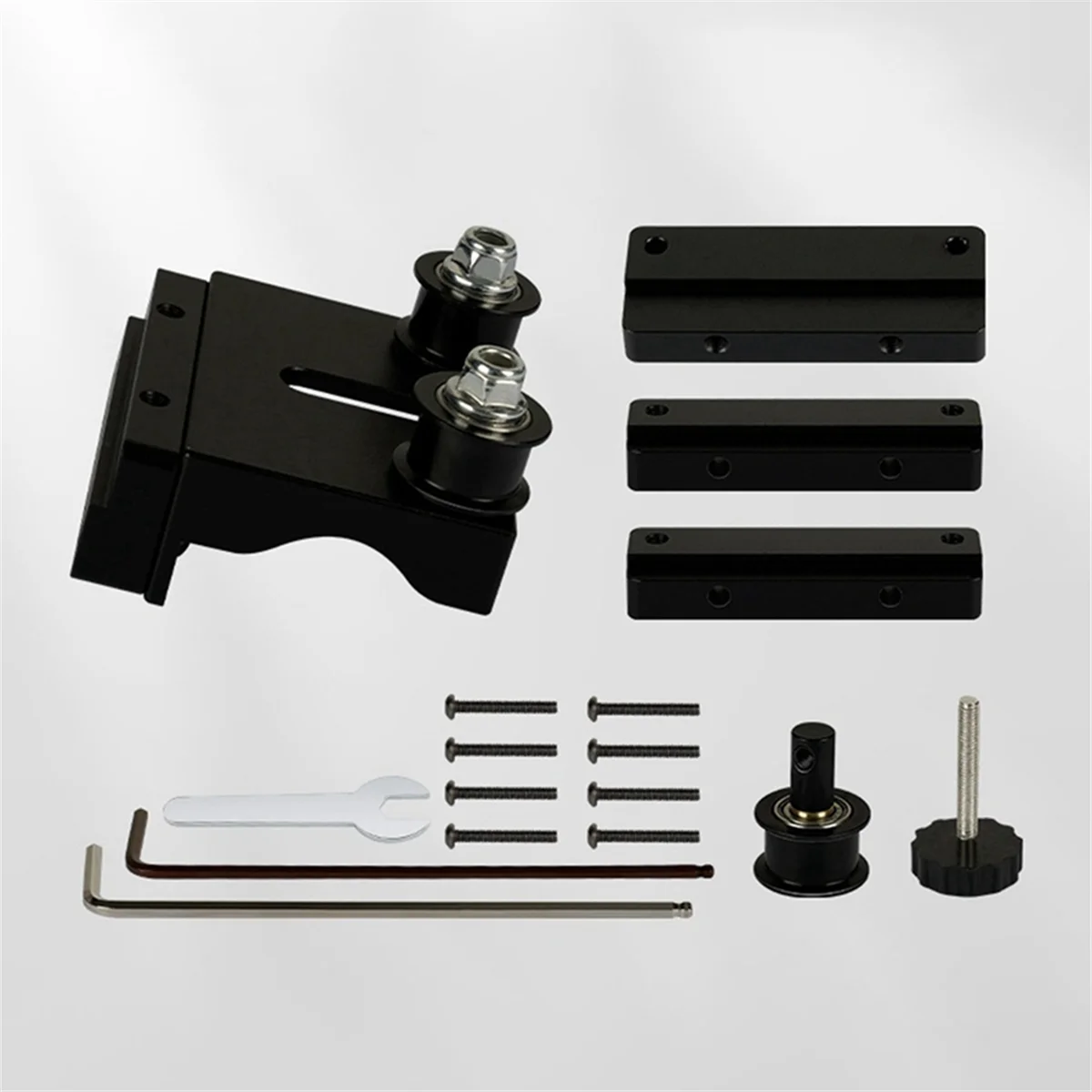 ABXHA 2 conjuntos de acessórios para impressora 3D para tensor de correia Anycubic Kobra3 e Neptune 4 Max