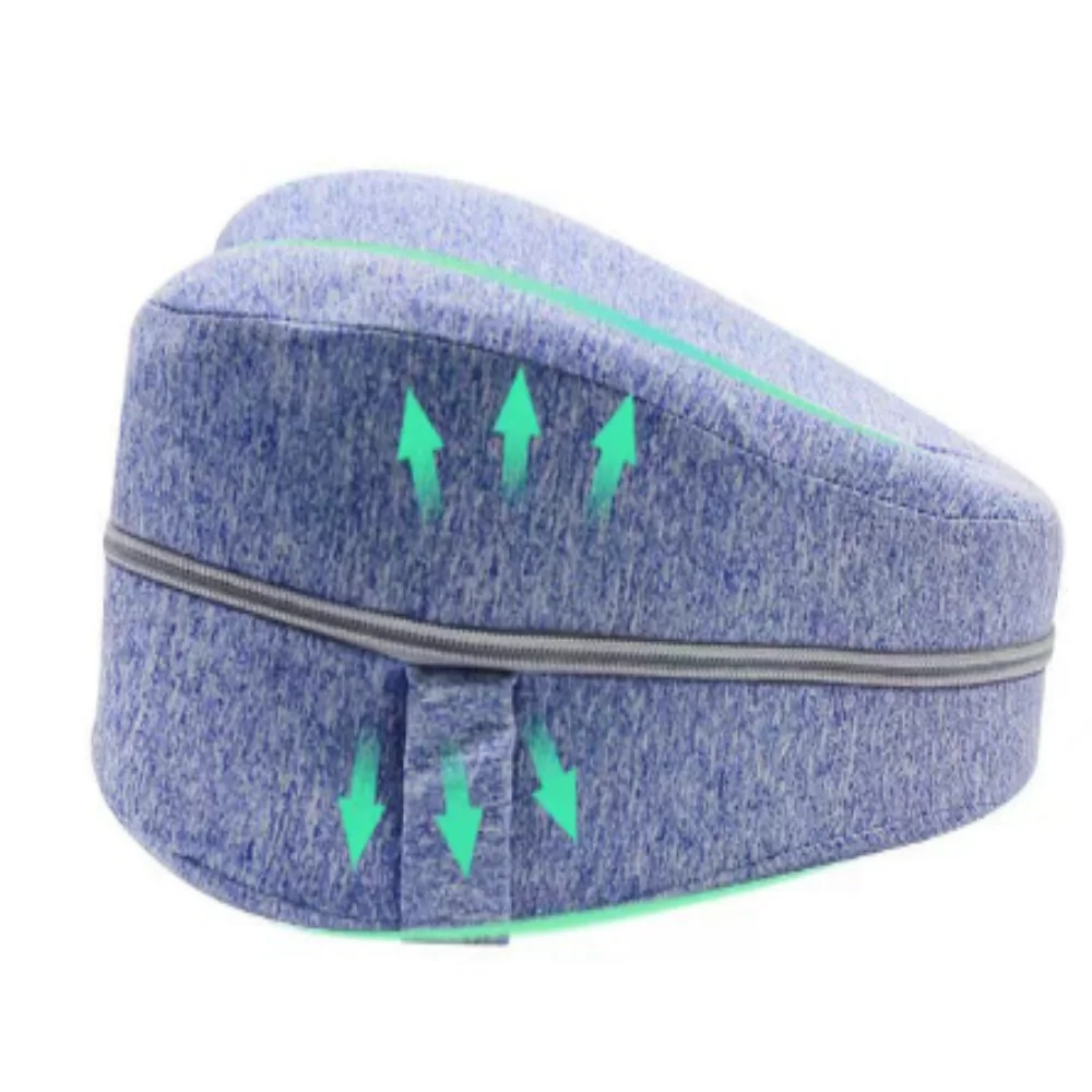 Coussin de jambe en mousse à mémoire de forme, design cœur évidé, pour femmes enceintes, dormeurs latéraux, soulagement orthopédique de la sciatique, du dos et des hanches, pour lit et canapé