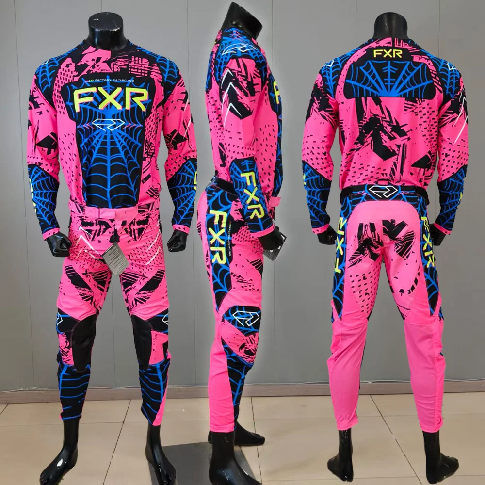 

2026 MX Jersey And Pant Long sleeved and long pants combination mountain bike off-road motorcycle racing