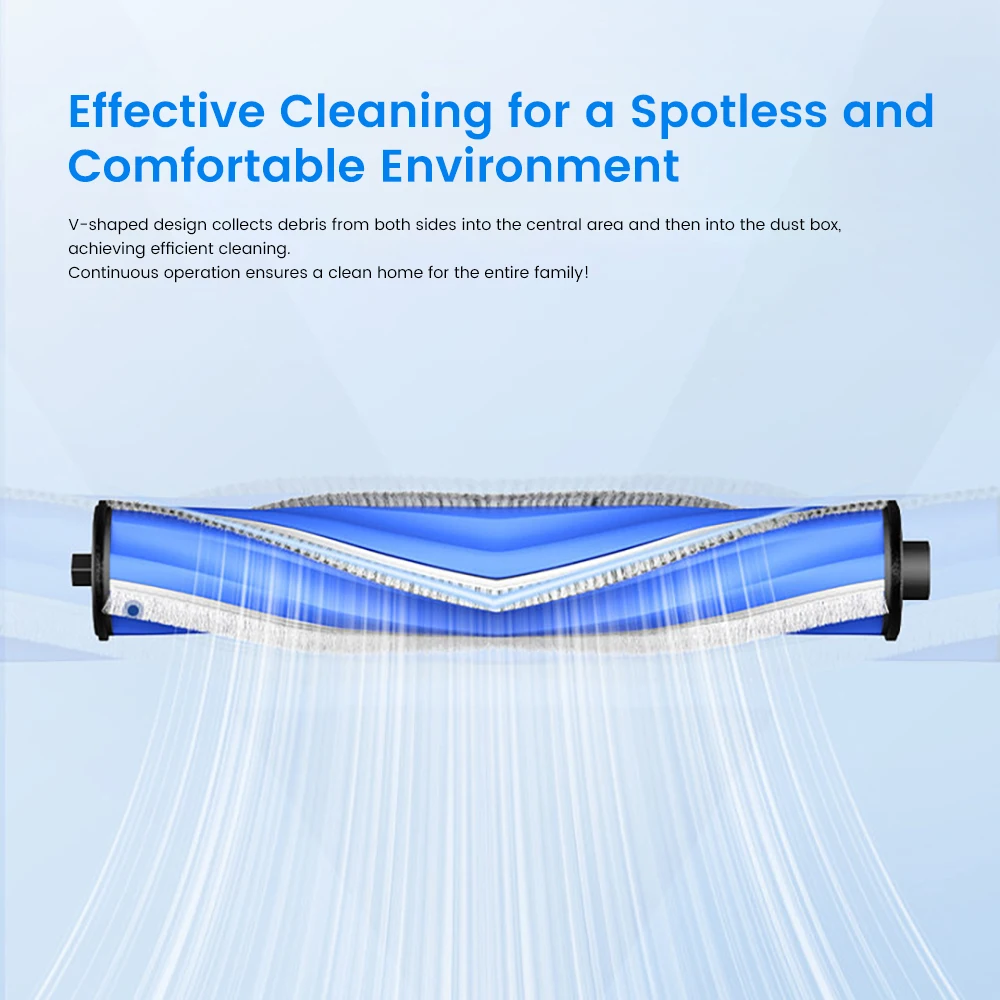 مجموعة ملحقات لـ Cobos Spirit Dust Pro ملحقات كنس فرشاة جانبية فرشاة دوارة ممسحة Hapa مرشح شبكي كيس لجميع الغبار المواد الاستهلاكية