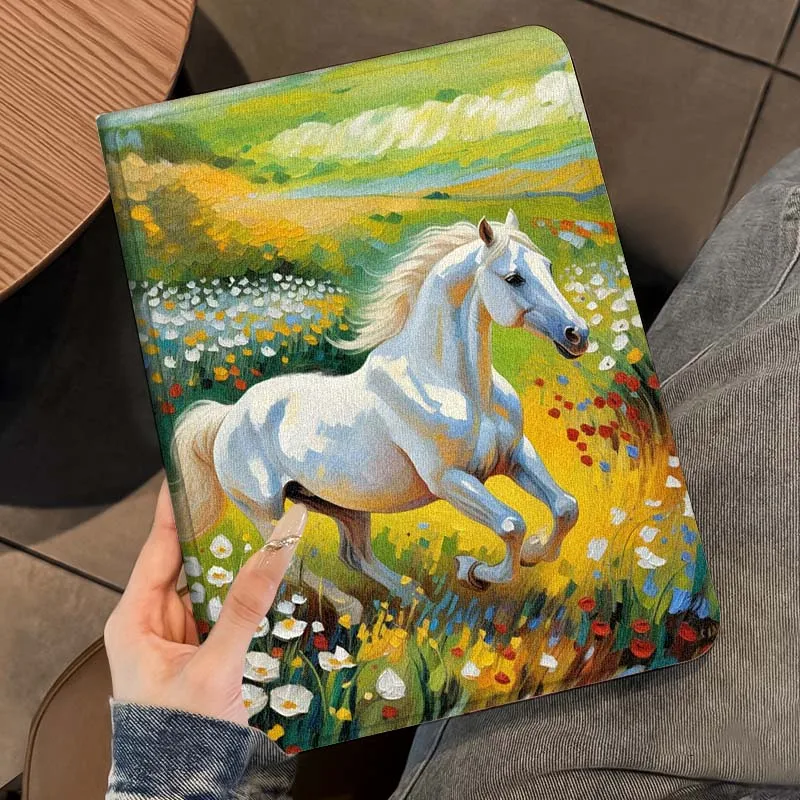 

Cartoon Anime Horse Design Tablet Case For Xiaoxin Legion Tab Y900 Y700 K10 M10 P11 Pad Pro GT Plus 3rd Gen 4 8.8 11 11.5 Cover