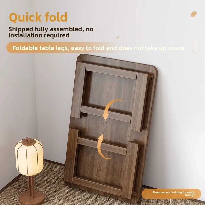 Mesa con ventanal, mesa pequeña, mesa de té tatami japonesa, mesa kang, mesa de centro plegable, mesa kang, mesa de suelo, mesa baja