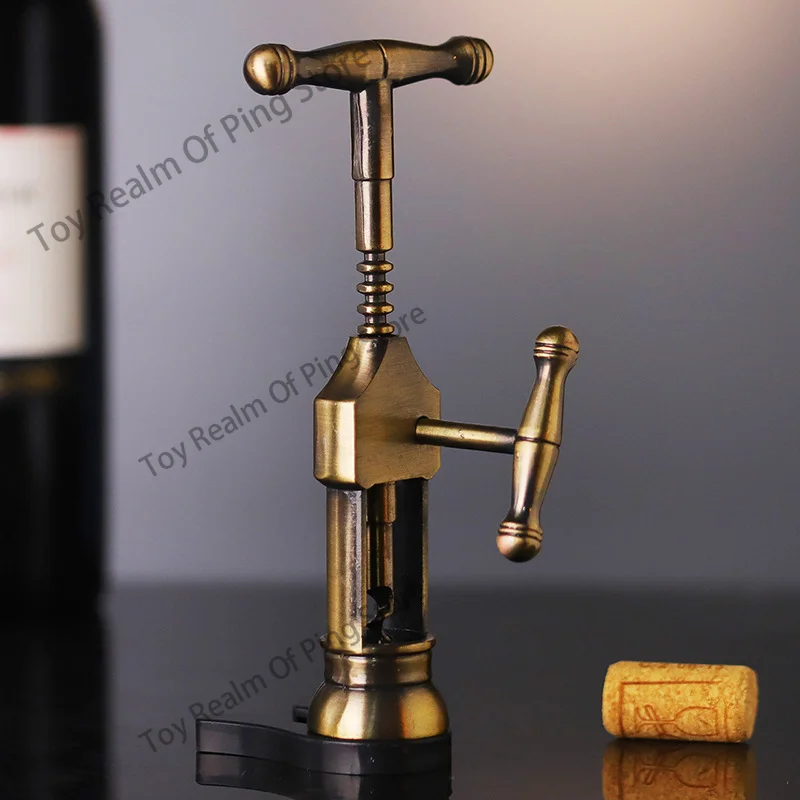 Red wine bottle opener high-grade copper zinc alloy home creative wine opener German machinery retro industrial wind wine set