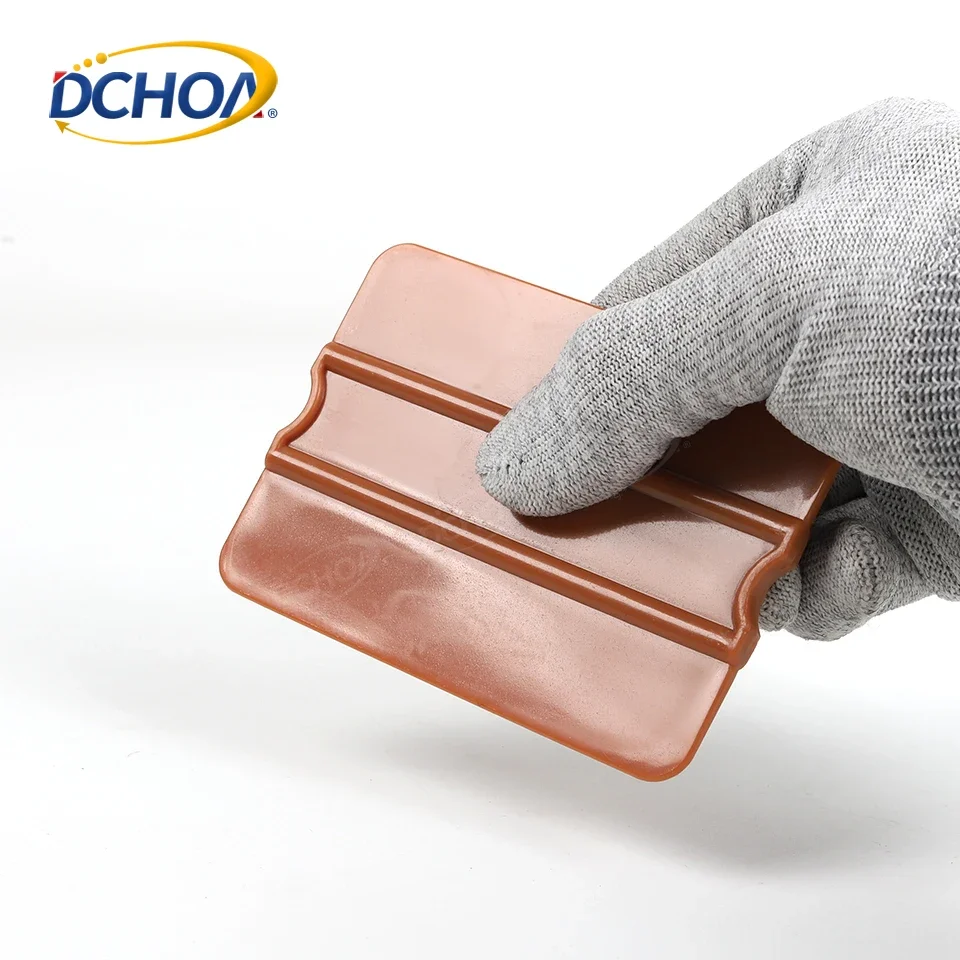 DCHOA PPF Squeegee Heat Resistant Plastic Scraper for Car Paint Protection Film Installation Vinyl Wrap Tools