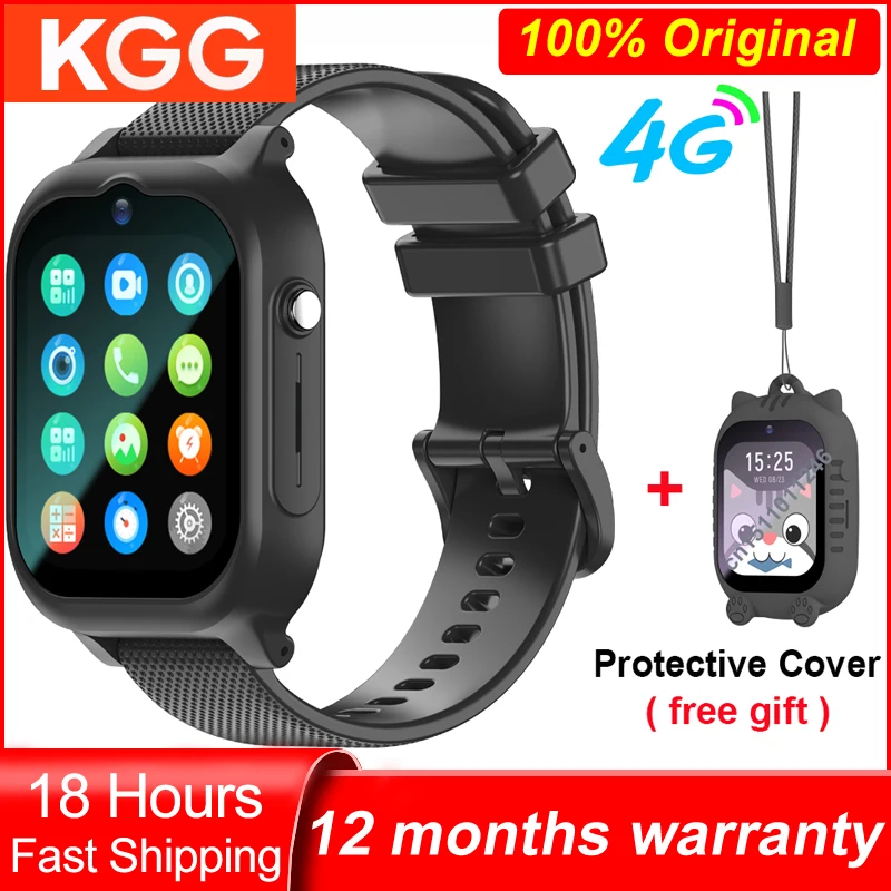 4G Kids Smart Watch Phone GPS WIFI SOS Location Tracker Video Call HD Camera Boys Girls Phone Clock