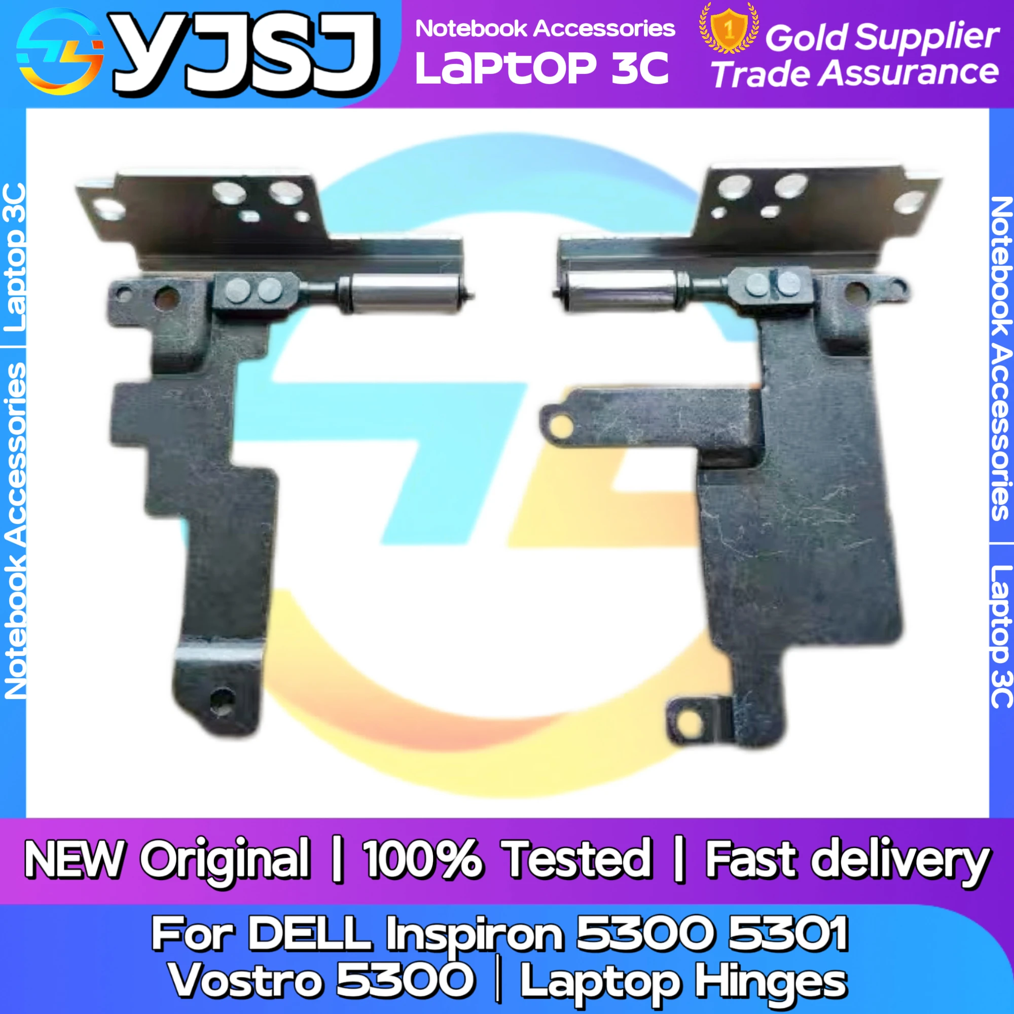 

New Original Laptop Notebook Hinges For DELL Inspiron 5300 5301 Vostro 5300 built-in left and right Hinges LCD Screen Hinge