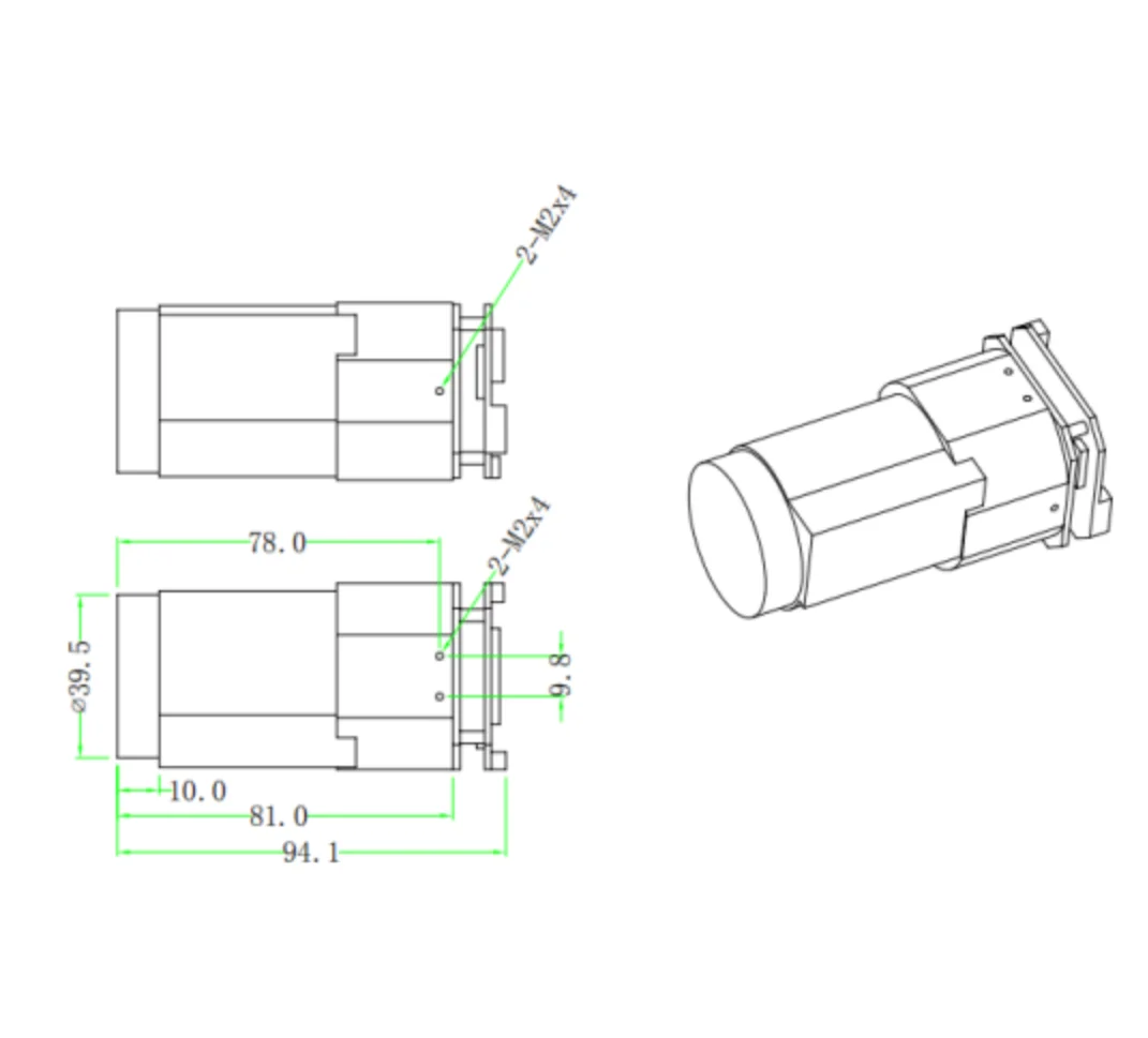 Uv-Znh4206 4mp 6X 9-54mm Optical Zoom Cheap Smart Network Camera Module