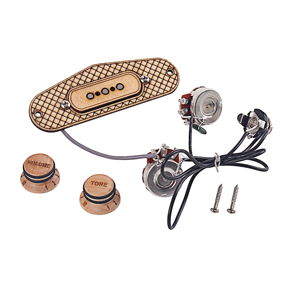 

3 Strings Electric Guitar Pickups Humbucker Neck Pickup Guitar Bass Pickup Wax Potted Noise Reduction Durable High Quality Music