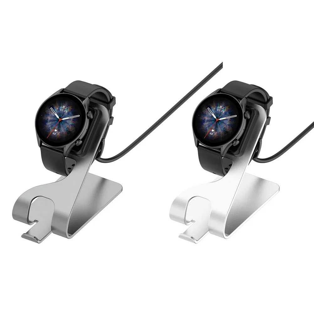 Estação de carregamento para amazfit t-rex/t-rex2/gts3 ultra, suporte de carregamento rápido, cabo do carregador usb