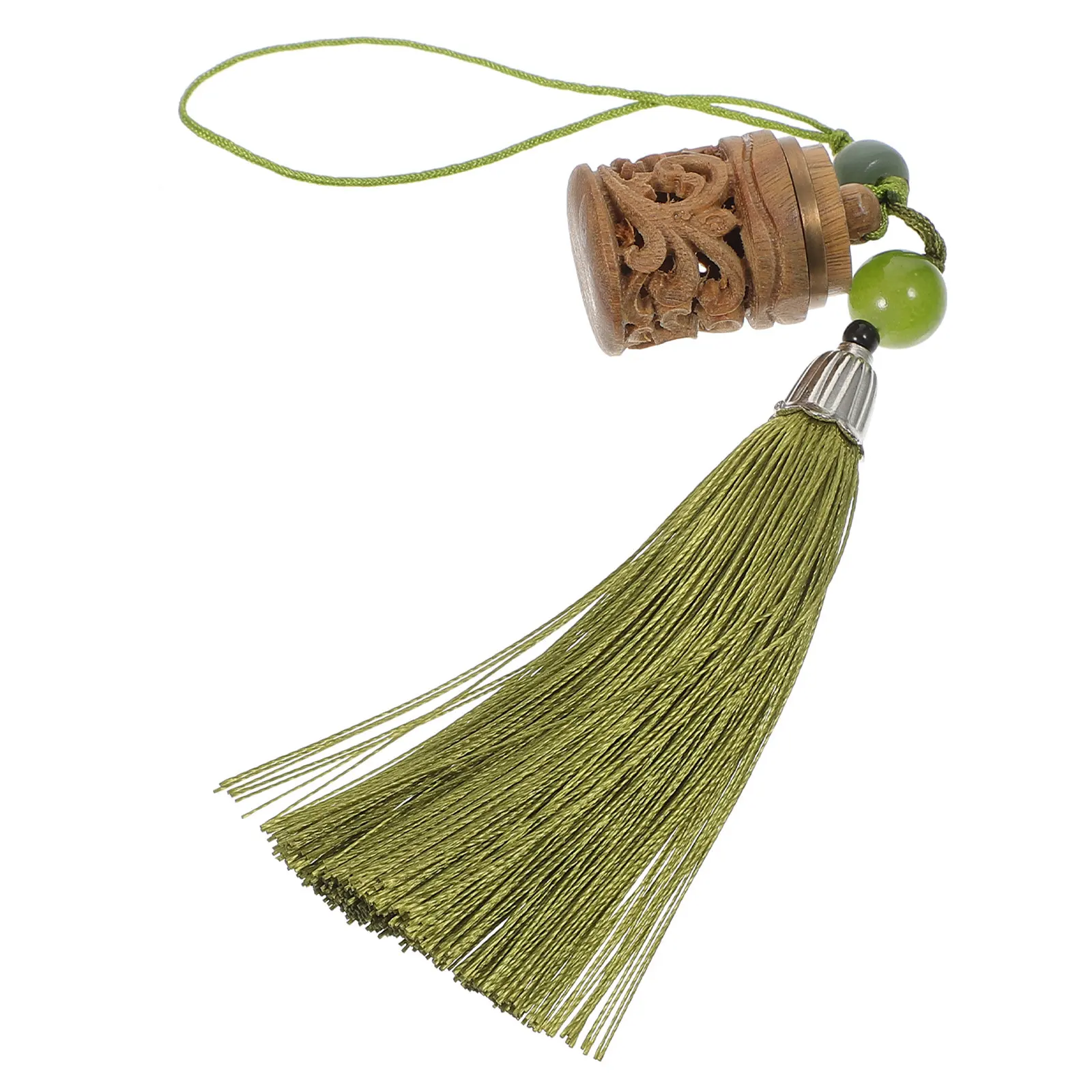 

1Pcs Light Brown Hollow-Out Sachet Ball Pendant Charming Hanging Decor Aromatherapy Keychain Phone Lanyard Pendant