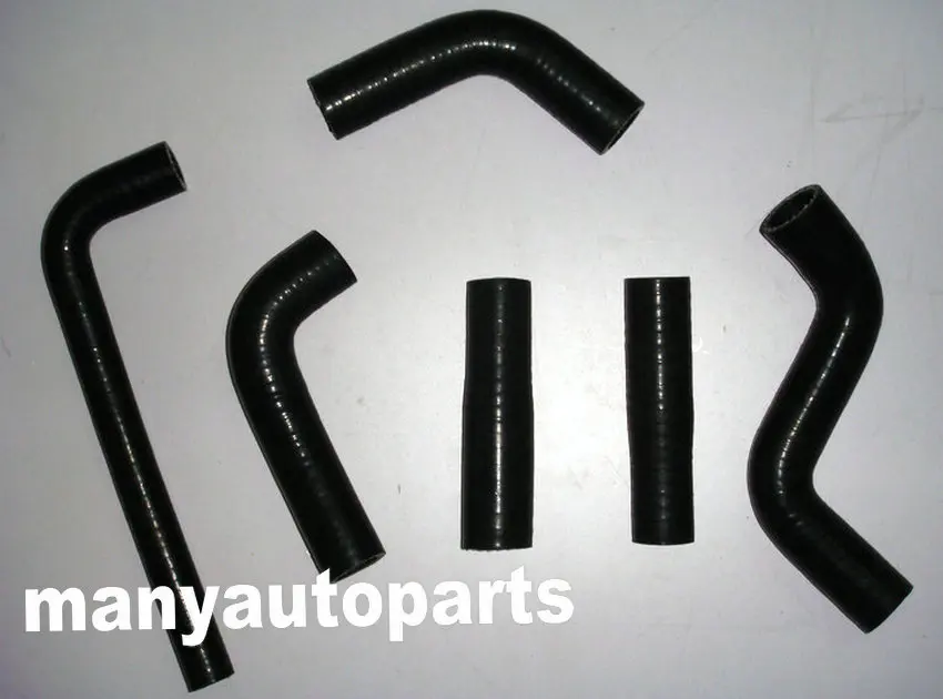 For KTM 400EXC 525EXC 450EXC 2002-2006 2003 2004 2005 silicone radiator hose  black