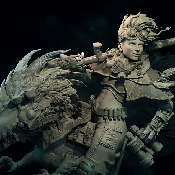 Kits de modèles en résine 1/24, figurine incolore et auto-assemblée (offre spéciale) A-1919