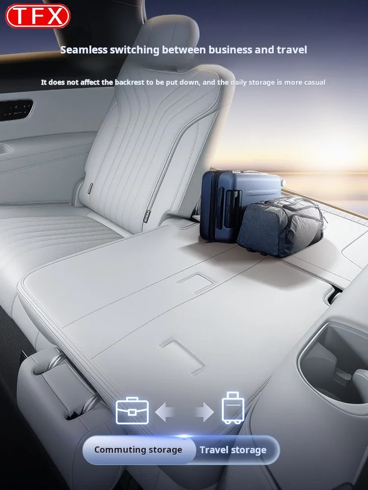 For Geely Galaxy M9 2025 2026 Car Styling Full Coverage Trunk Mat Cargo Liner Floor Mats Interior All-Weather Guard Accessories