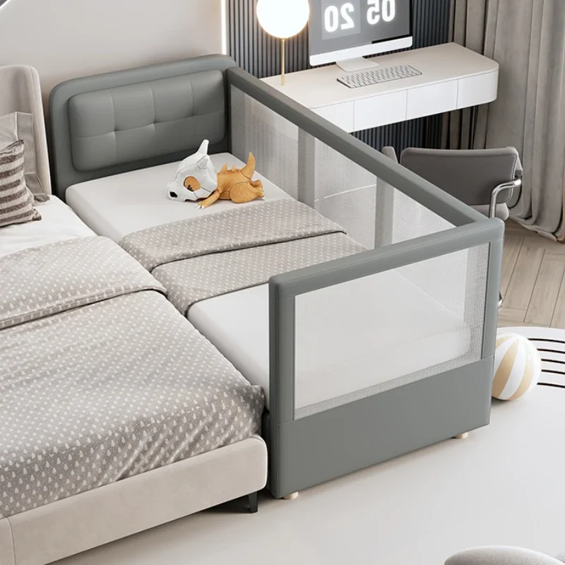 Wooden Bed Baby Cribs Toddler Furniture Things Child Lіko Beds Children 6 Years Old Luxury Kids Boy Cama Infantil Playpens Girl