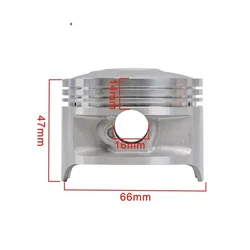 STD 66mm Motorcycle Engine Piston For Suzuki DR200 S SE DF200 RV200 SX200 R GS200 SP200 200cc