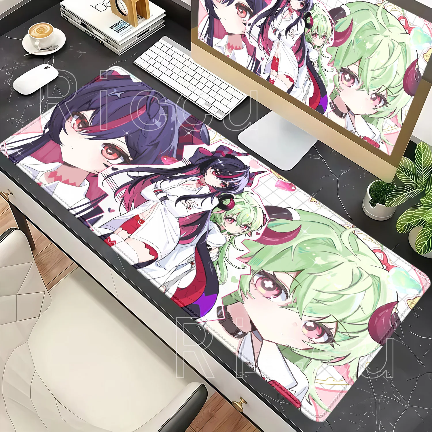 HD Printing Iroi Neverness To Everness NTE Overlock Office Anime Cute Girl Mouse Pad Gaming Keyboard Non-slip Base XXL Desk Mat