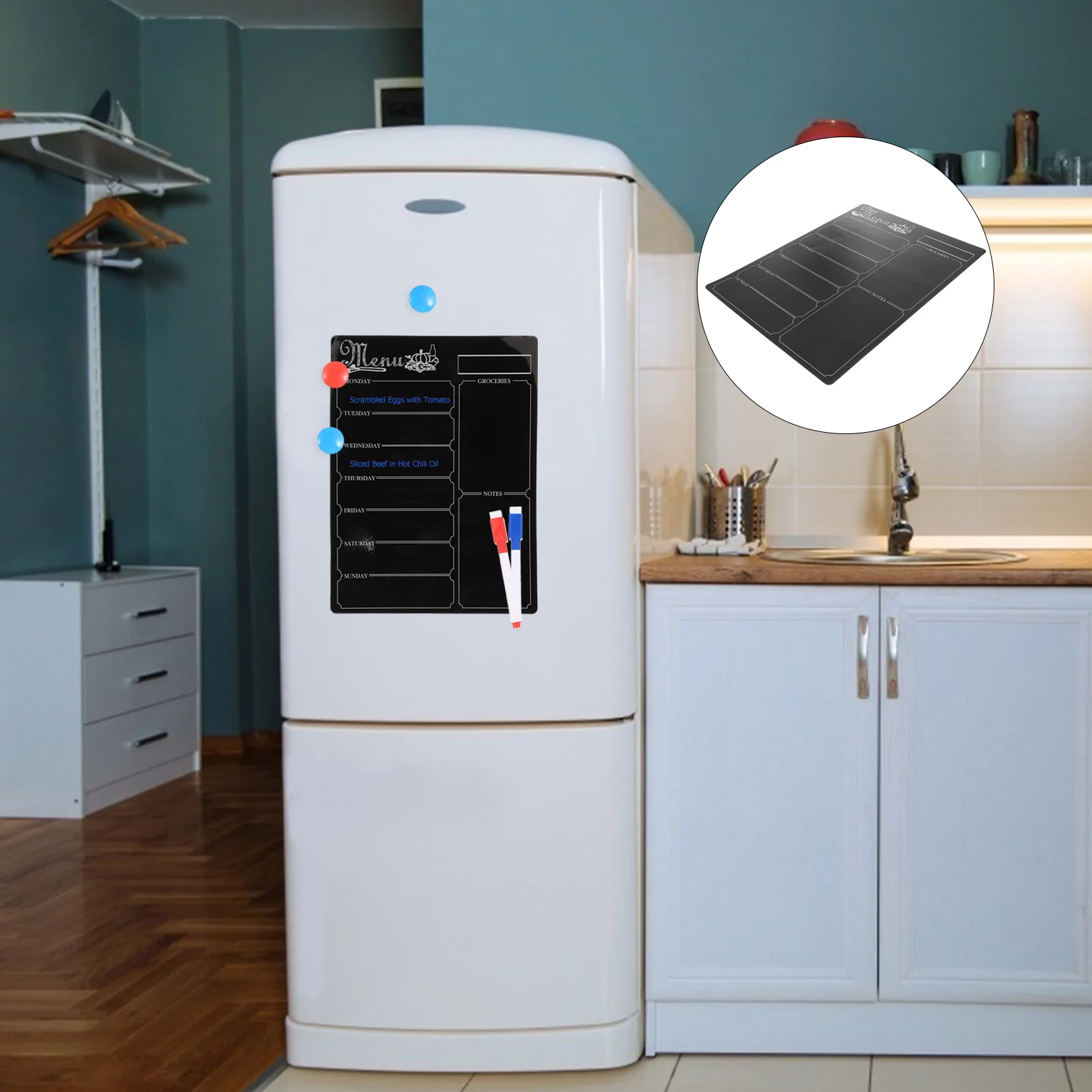 Refrigerator Board Practical Convenient Memo Sticker Office Refrigerator Home