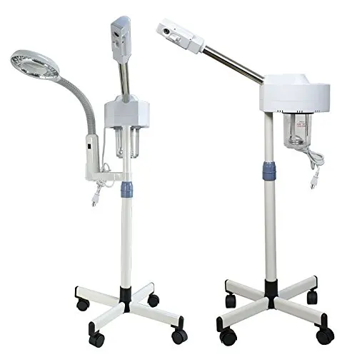 Gezichtsstoomapparaat 2-in-1 Nano Ionische Hot Professional Spa Luxe standaard Ozonstoom Handmatige gezichtsmachine Stoomboot