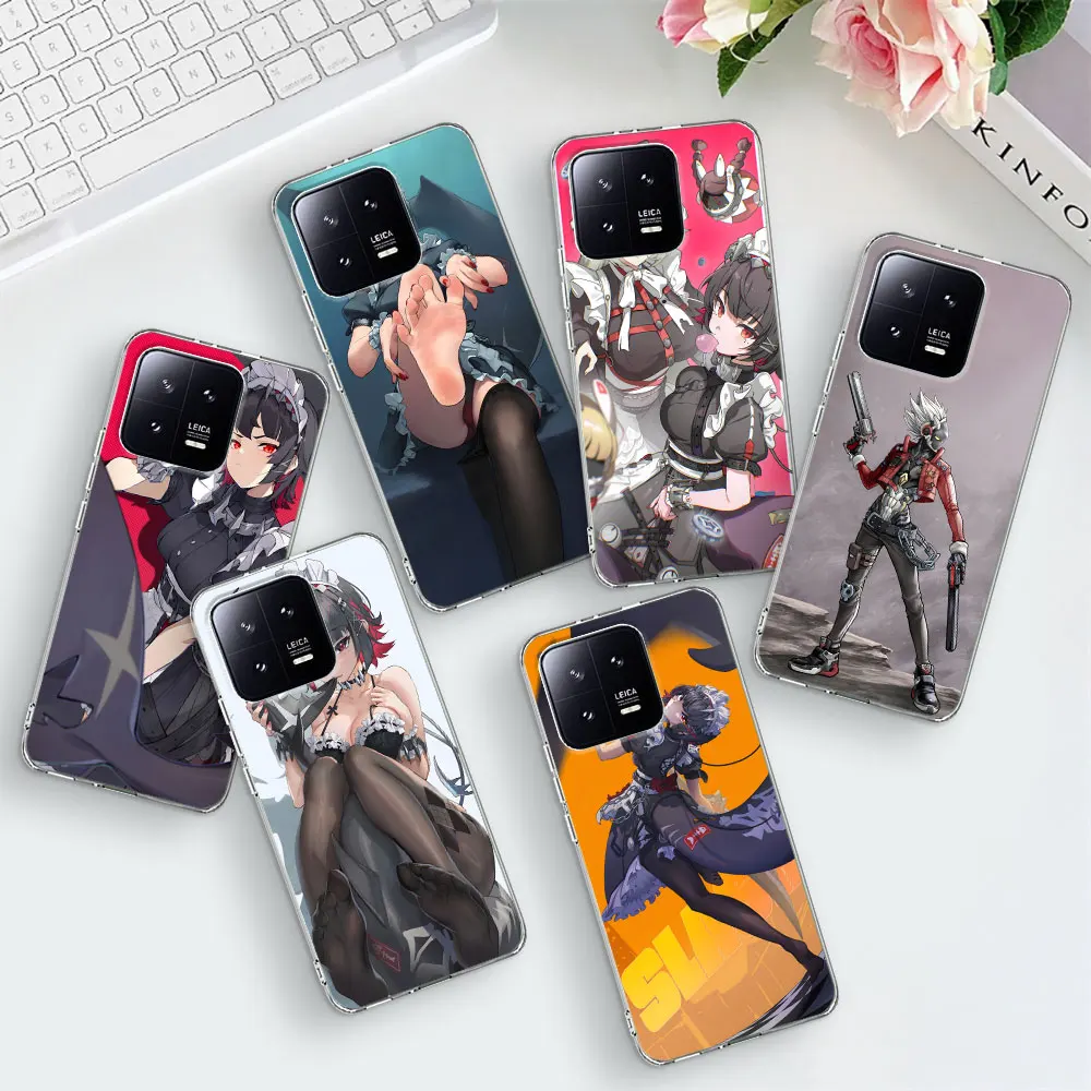 Ellen Joe Zenless Zone Zero Case for Xiaomi Mi 12T 8 12 12X 13 5X A1 9 CC9 A3 CC9E 6X A2 11T 10T 10 Silicone Phone Cover Bolsa