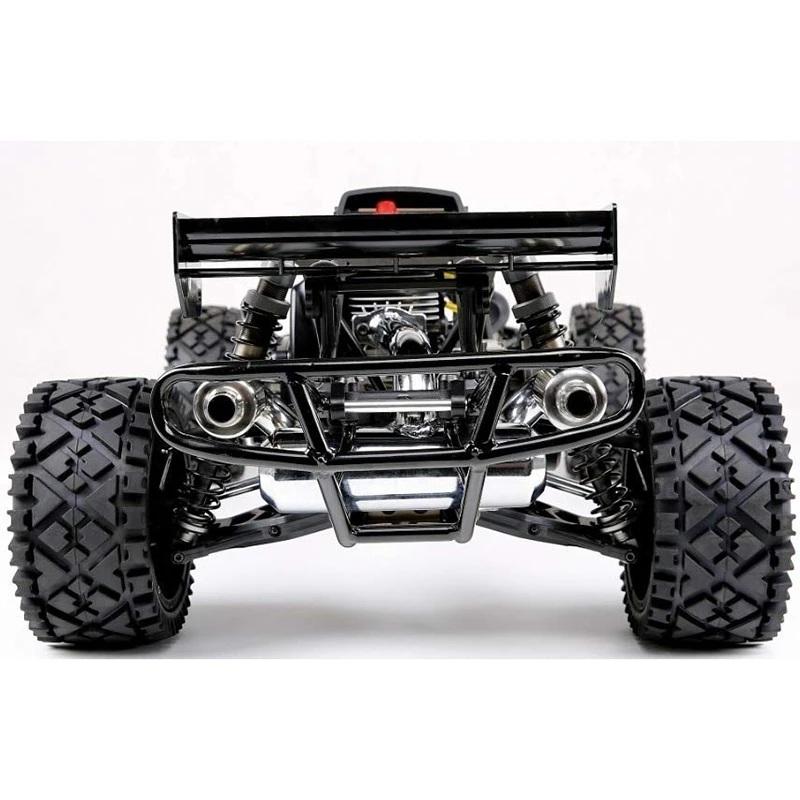 

Efficient CNC Metal 2X Twin Exhaust Pipe with Muffler for 1/5 HPI Rovan Baja