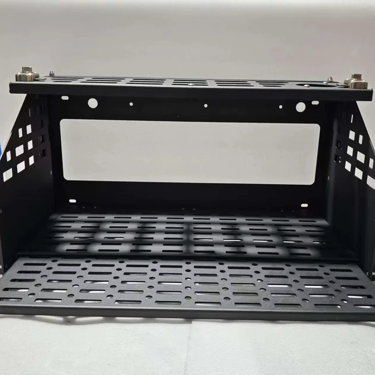 

Miji 2-Tier Aluminum Tailgate Storage Rack Off-Road 4X4 Car Accessories for Wrangler for Jeep JL New Condition